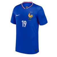Camisa de Futebol França Youssouf Fofana #19 Equipamento Principal Europeu 2024 Manga Curta